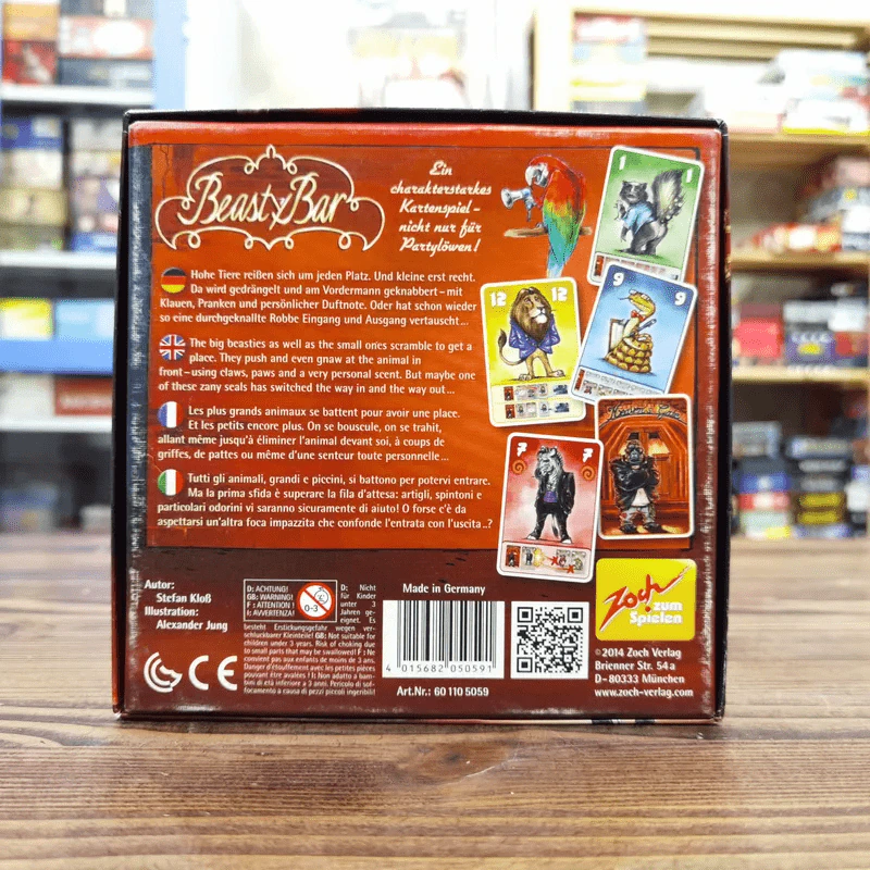 (Used บอร์ดเกมมือสอง) Beasty Bar รูปที่ 2