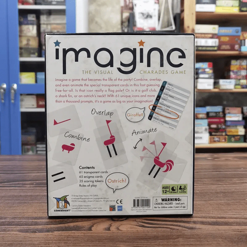 (Used บอร์ดเกมมือสอง) Imagine รูปที่ 2