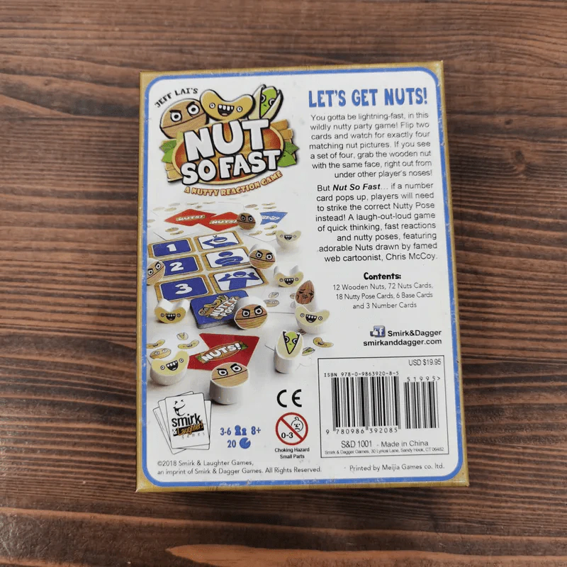 (Used บอร์ดเกมมือสอง) Nut so Fast รูปที่ 4