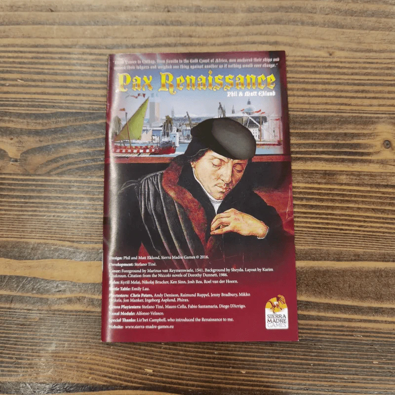 (Used บอร์ดเกมมือสอง) Pax Renaissance รูปที่ 4