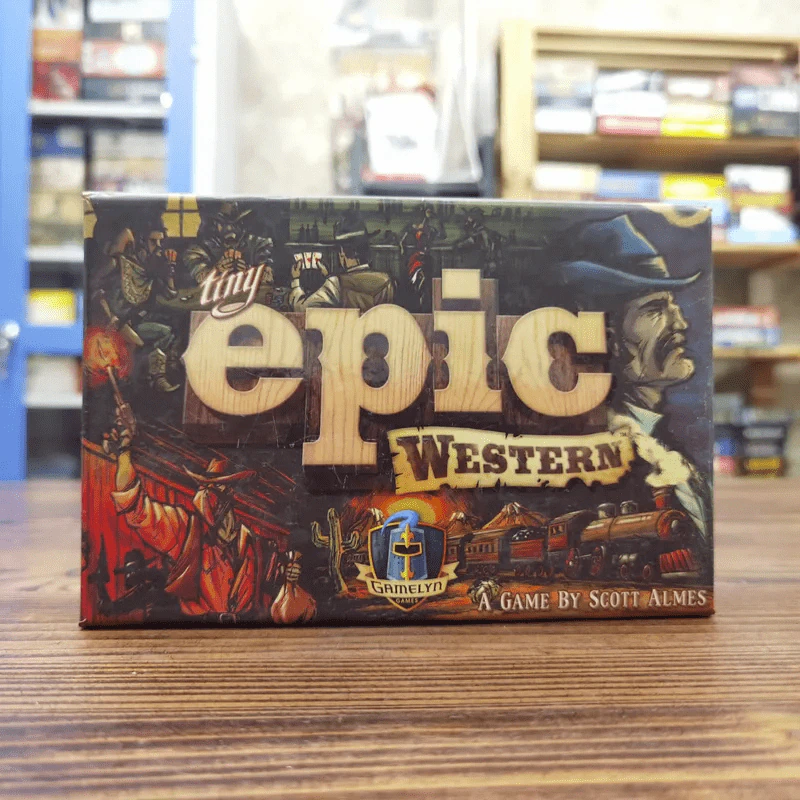 (Used บอร์ดเกมมือสอง) Tiny Epic Western รูปที่ 1