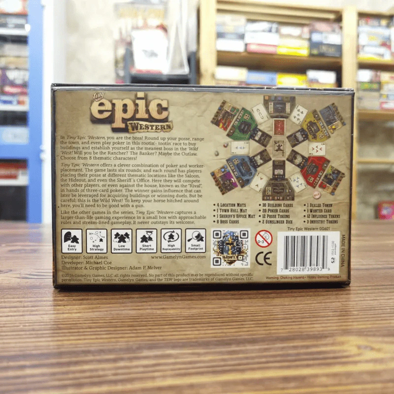 (Used บอร์ดเกมมือสอง) Tiny Epic Western รูปที่ 6