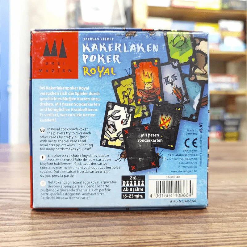 (Used บอร์ดเกมมือสอง) Kakerlaken Poker Royal รูปที่ 6