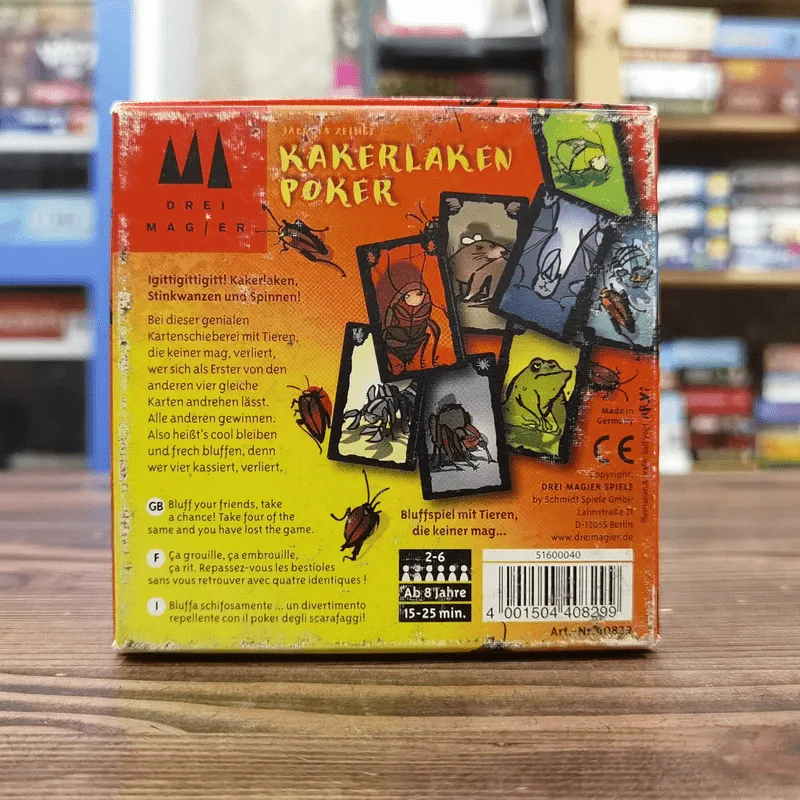 (Used บอร์ดเกมมือสอง) Kakerlaken Poker รูปที่ 2