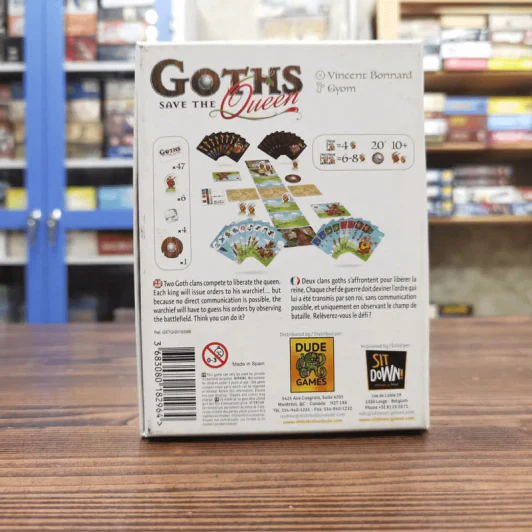 (Used บอร์ดเกมมือสอง) Goths Save The Queen รูปที่ 2