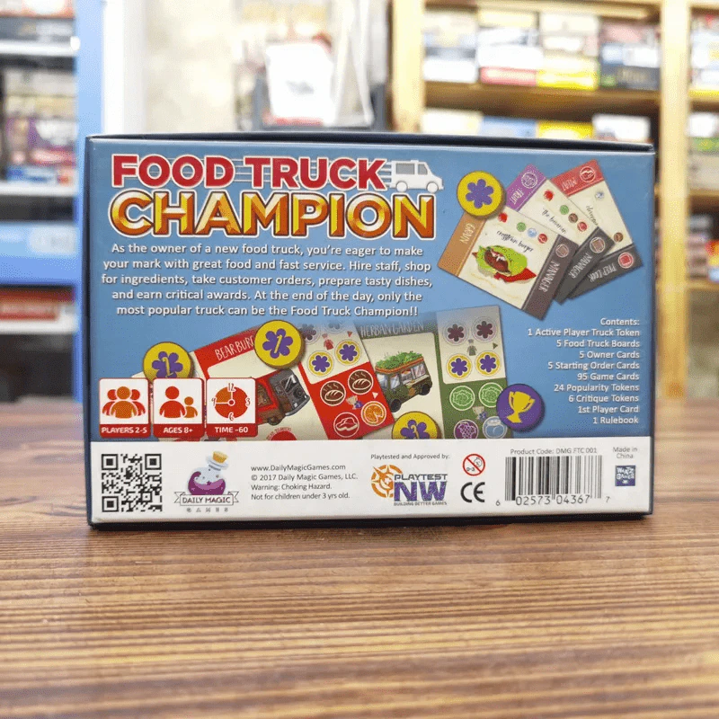(Used บอร์ดเกมมือสอง) Food Truck Champion รูปที่ 6
