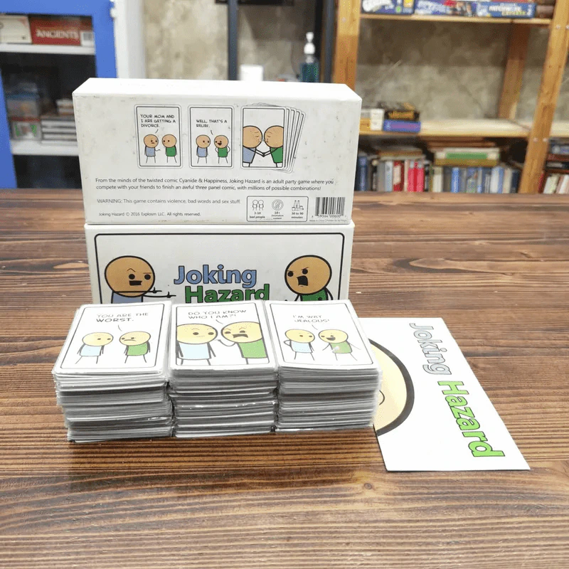 (Used บอร์ดเกมมือสอง) Joking Hazard รูปที่ 2
