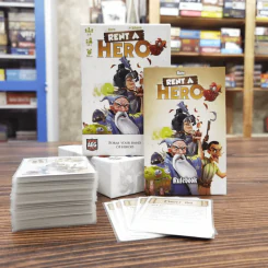 (Used บอร์ดเกมมือสอง) Rent a Hero รูปที่ 1