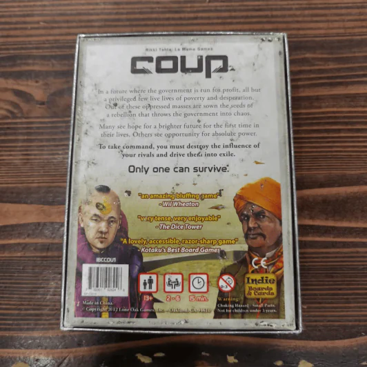 (Used บอร์ดเกมมือสอง) Coup รูปที่ 7