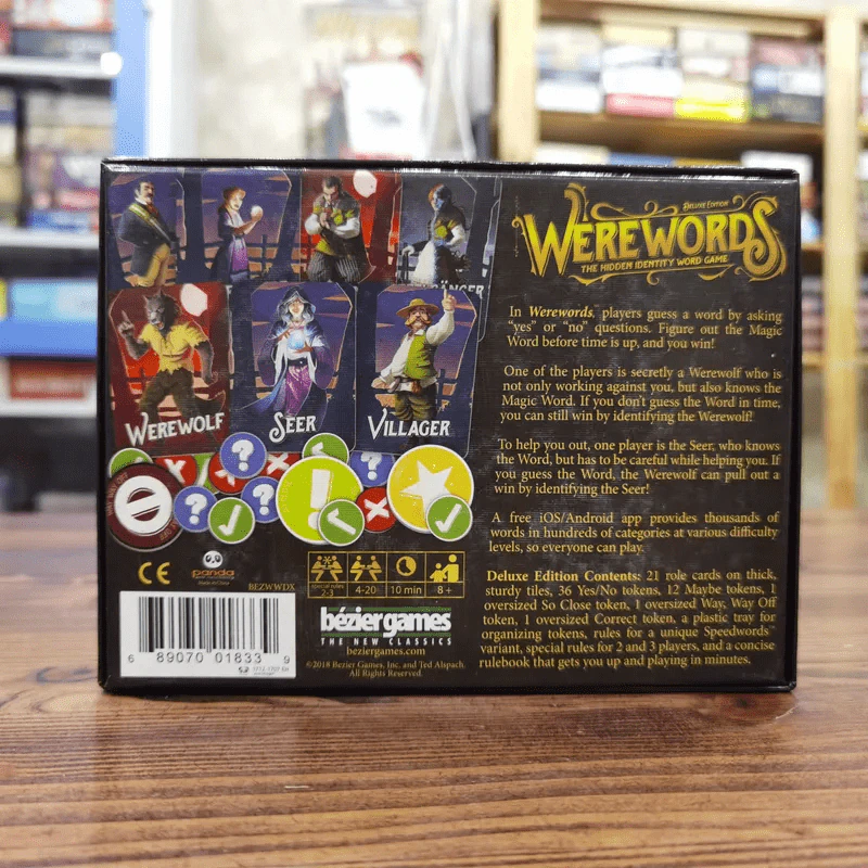 (Used บอร์ดเกมมือสอง) Werewords Deluxe Edition รูปที่ 6