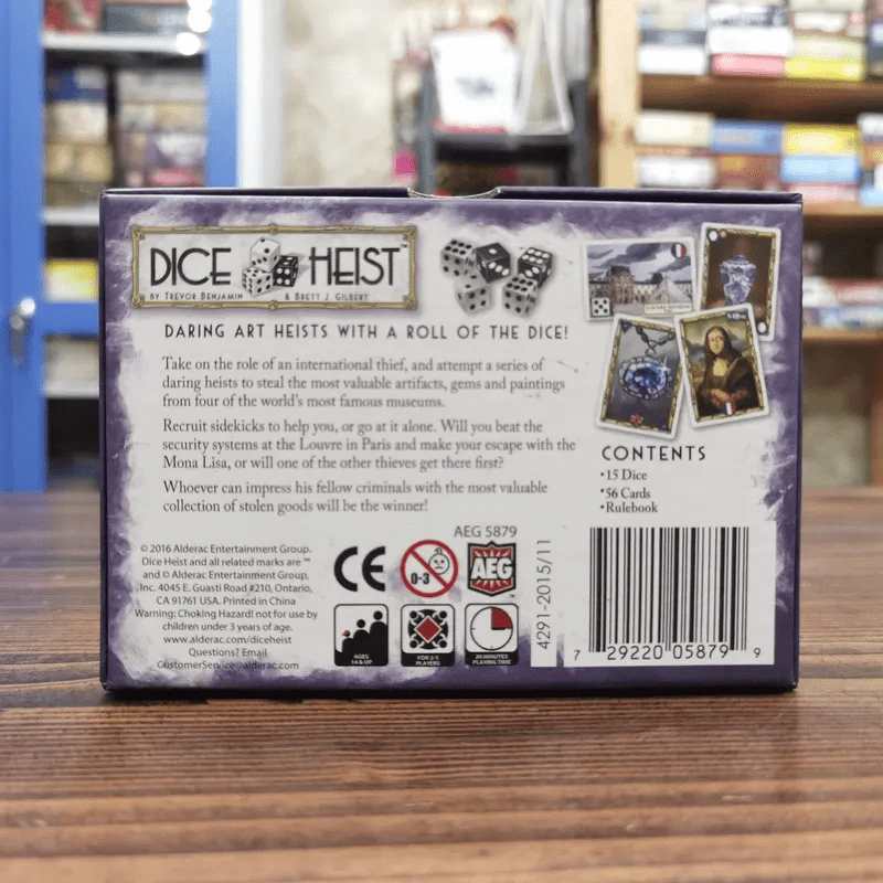(Used บอร์ดเกมมือสอง) Dice Heist รูปที่ 2