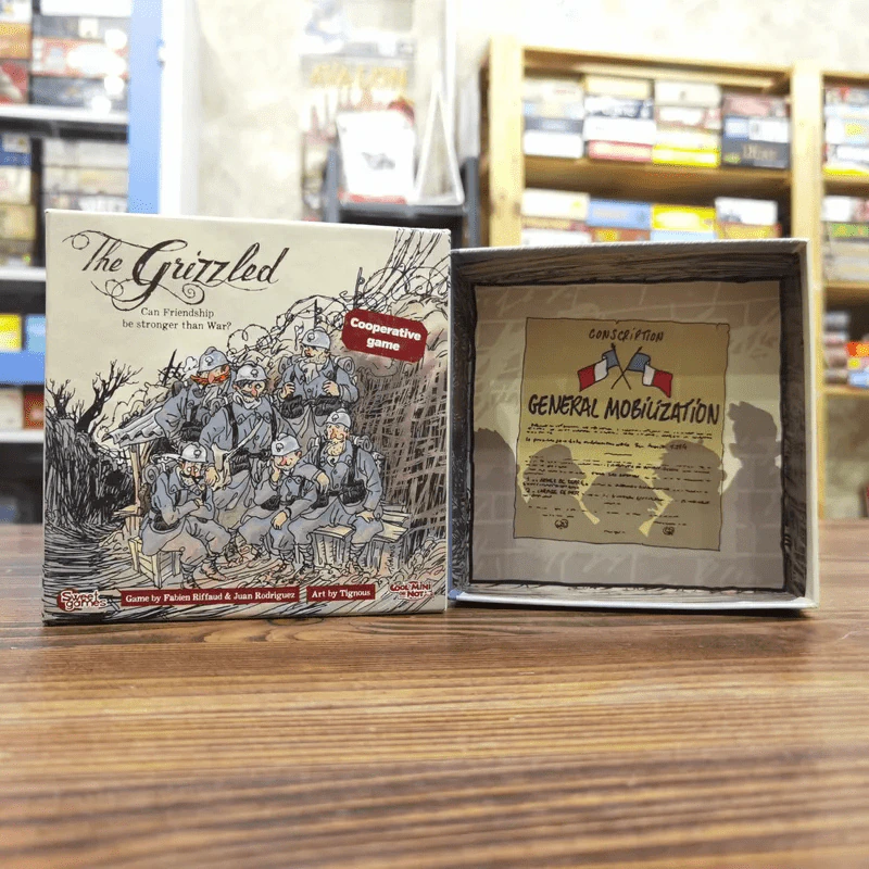 (Used บอร์ดเกมมือสอง) The Grizzled รูปที่ 1