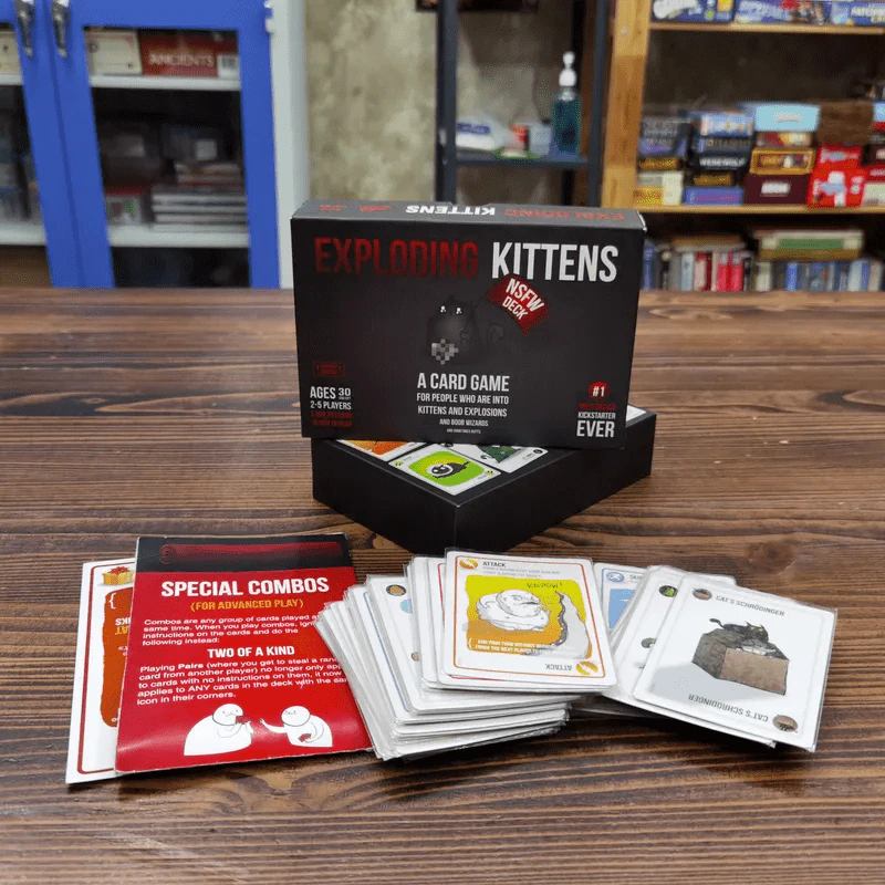 (Used บอร์ดเกมมือสอง) Exploding Kittens: Black รูปที่ 2