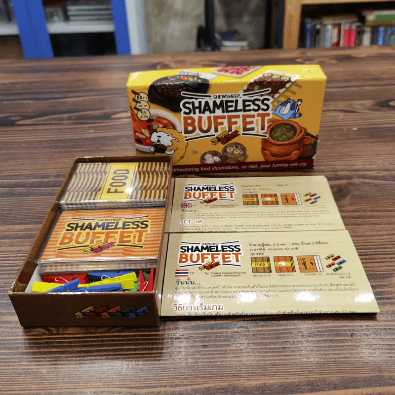 (Used บอร์ดเกมมือสอง) Shewsheep Shameless Buffet รูปที่ 2