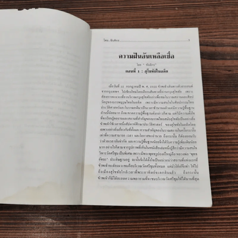 ความฝันอันเหลือเชื่อ - ขันติกร รูปที่ 11