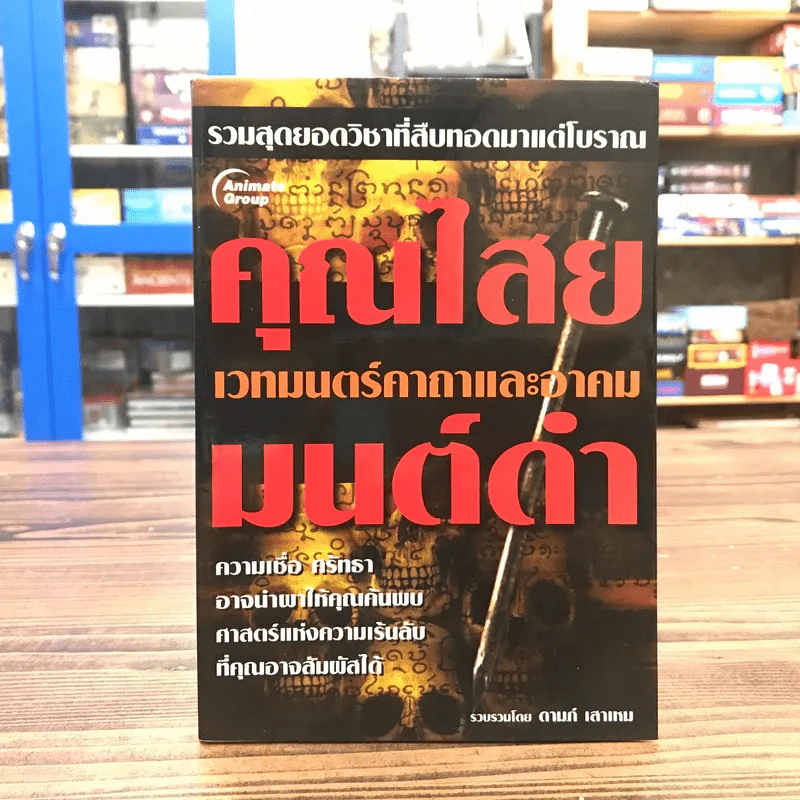คุณไสย มนต์ดำ เวทมนตร์คาถาและอาคม - ดามภ์ เสาเหม รูปที่ 1