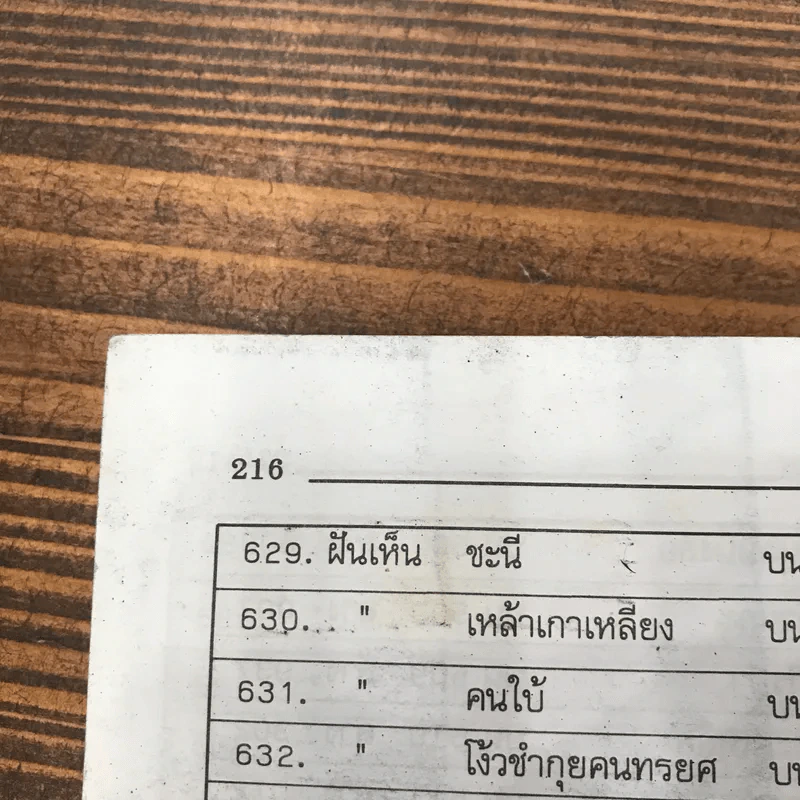 ฝันดี ฝันเด่น และตัวเลขเสี่ยงโชค รูปที่ 10