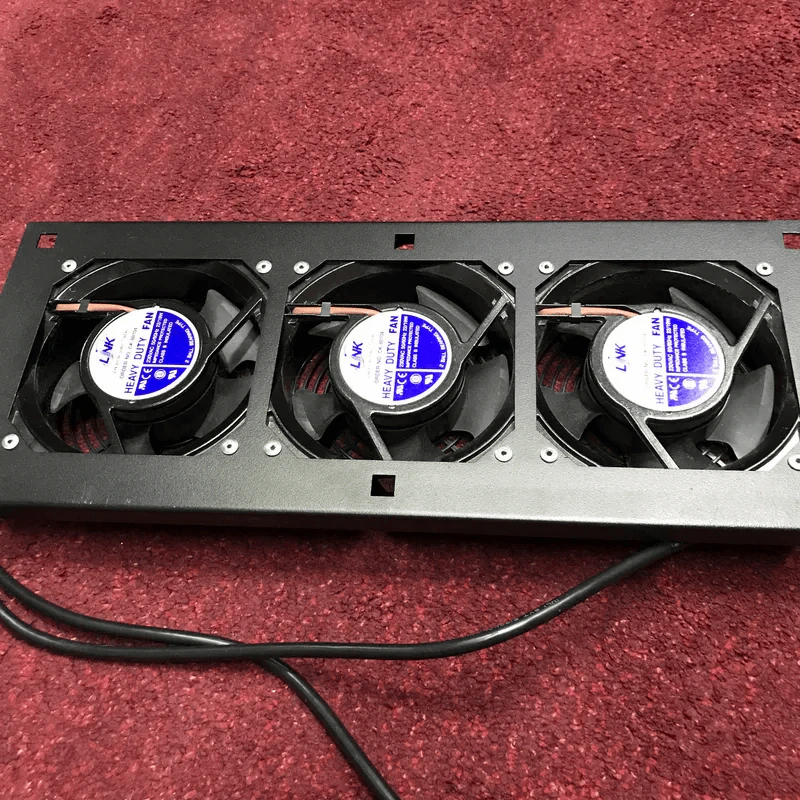 LINK Fan 3x4" Heavy Duty Fan พัดลมชุด 3 ตัว มือสองสภาพดี ใช้งานได้ปกติ รูปที่ 2