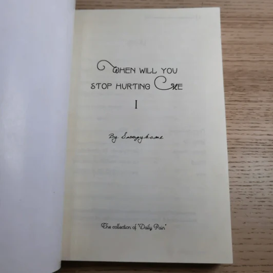 When will you stop hurting me เล่ม 1-2 - Snoopykame รูปที่ 8