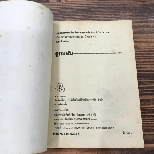 หนังสืออ่านสำหรับเยาวชน ชุด บ้านนี้เรารัก ลูกสลัม รูปที่ 6