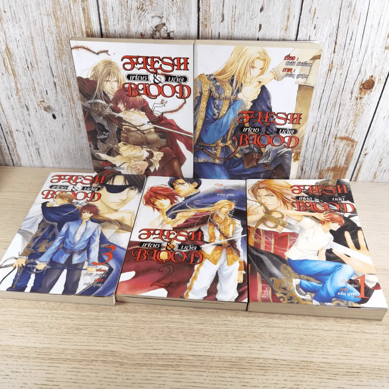 Flesh and blood เฟลช & บลัด เล่ม 1-5 - นัทสึกิ มัทสึโอกะ รูปที่ 1