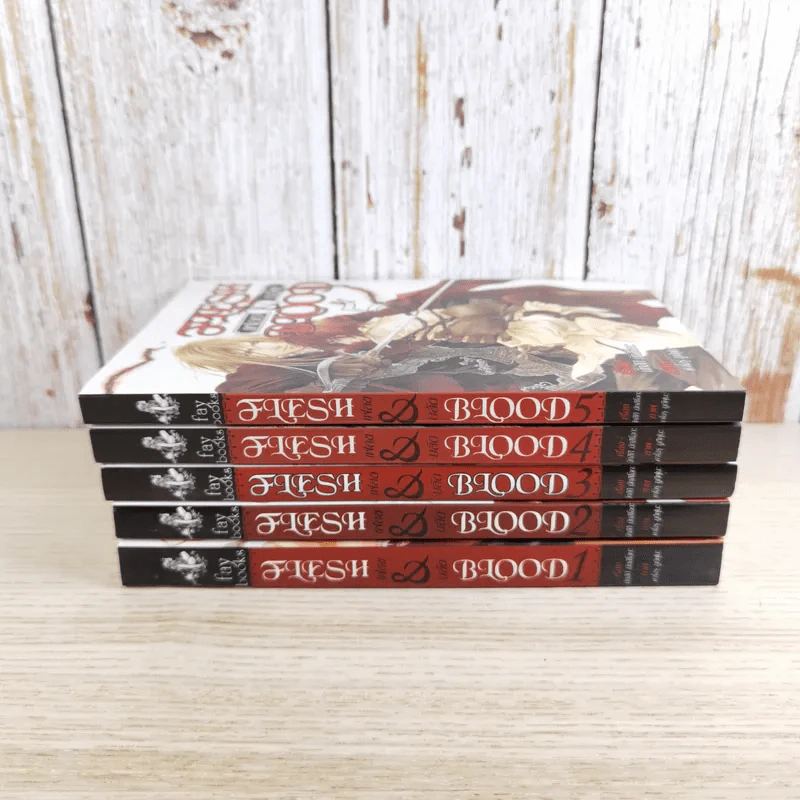 Flesh and blood เฟลช & บลัด เล่ม 1-5 - นัทสึกิ มัทสึโอกะ รูปที่ 2