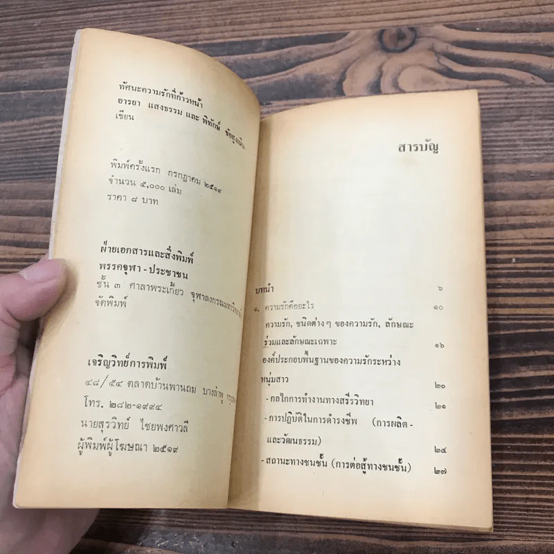 ทัศนะที่ก้าวหน้า ความรัก - อารยา แสงธรรม, พิทักษ์ ชัยสูงเนิน รูปที่ 7
