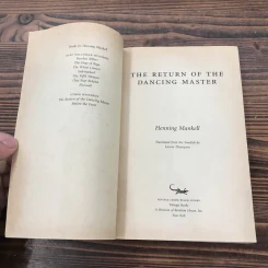 The Return of the Dancing Master  - Henning Mankell รูปที่ 8
