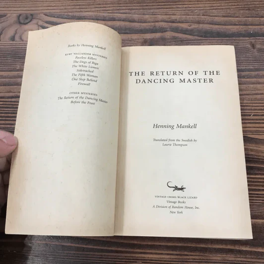The Return of the Dancing Master  - Henning Mankell รูปที่ 8