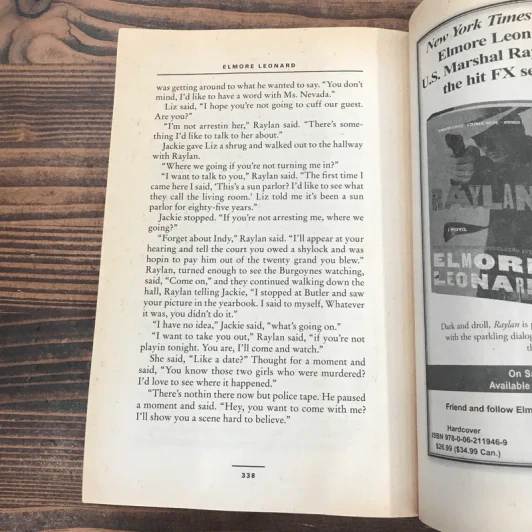 Riding the Rap - Elmore Leonard รูปที่ 9
