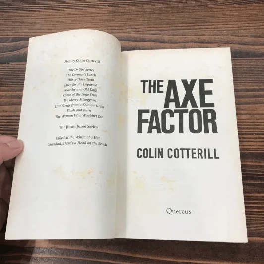 The Axe Factor - Colin Cotterill รูปที่ 7