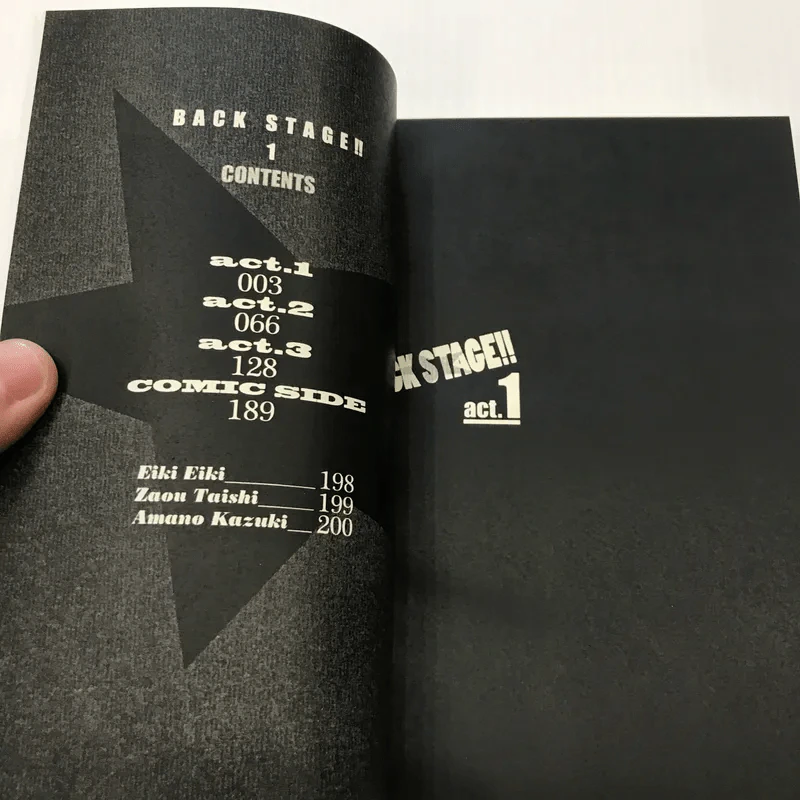 Back Stage เล่ม 1 - Amano Kazuki รูปที่ 8