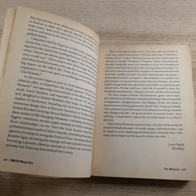 The Moment from the Creators of Six-Word Memoirs - Larry Smith รูปที่ 11