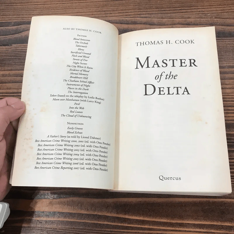 Master of the Delta - Thomas H.Cook รูปที่ 7
