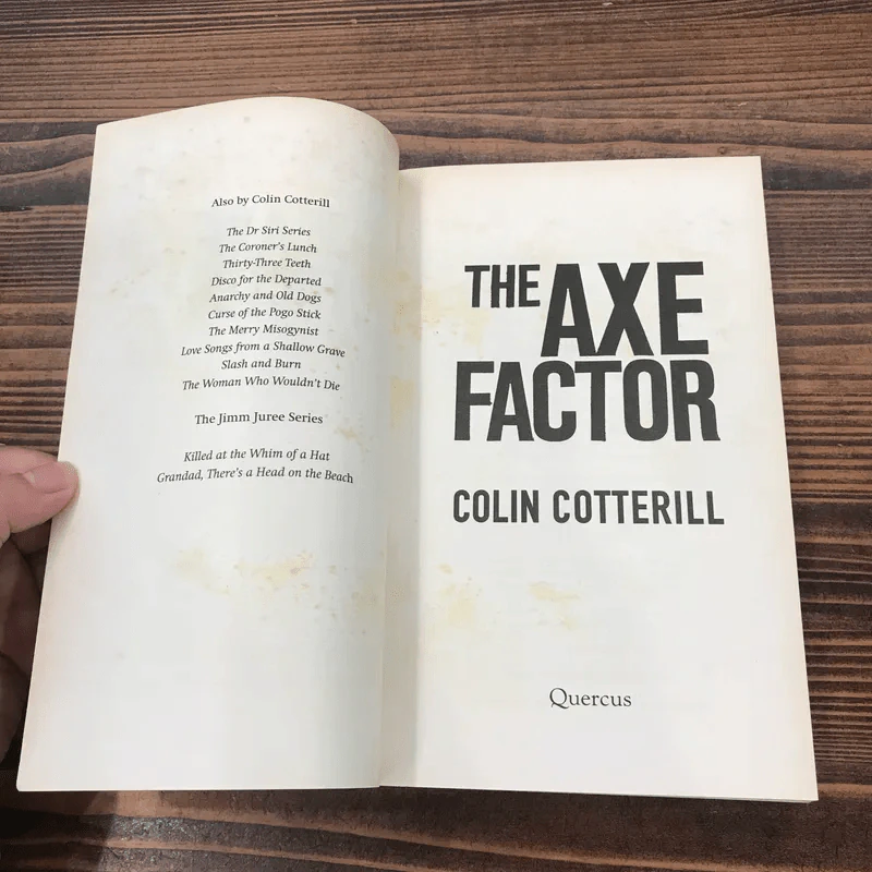 The Axe Factor - Colin Cotterill รูปที่ 7