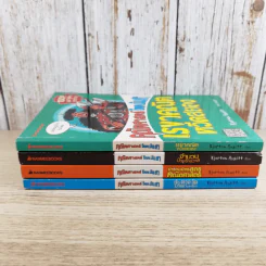 คณิตศาสตร์ โหด มัน ฮา 4 เล่ม ได้แก่ ชั่ง ตวง วัด มาตรามหาโหด + ยำรวมมิตรสูตรคณิตศาสตร์ + จำนวนป่วนจักรวาล + เรขาคณิตหวีดสยอง รูปที่ 3