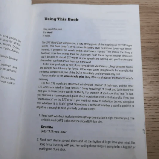 The SAT Word Slam: Rhyme Your Way to a Better Vocabulary and Higher SAT and ACT Scores รูปที่ 9