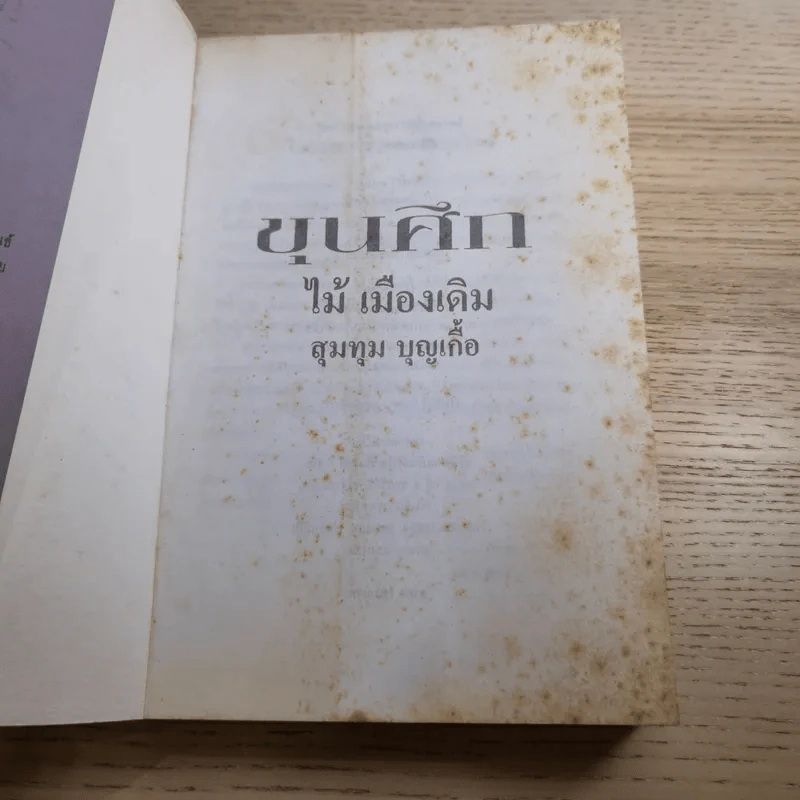 ขุนศึก เล่ม 1,2,3,4,5,7 - ไม้เมืองเดิม, สุมทุม บุญเกื้อ รูปที่ 8