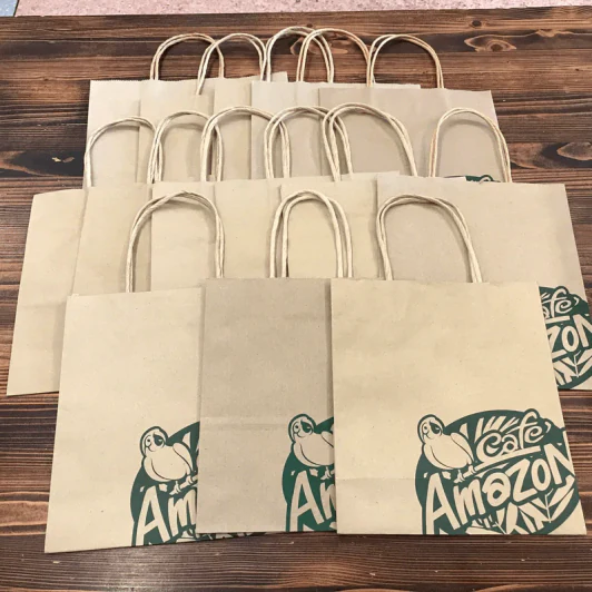 ถุงกระดาษ Cafe Amazon สภาพดี ขายรวม 14 ใบ รูปที่ 5