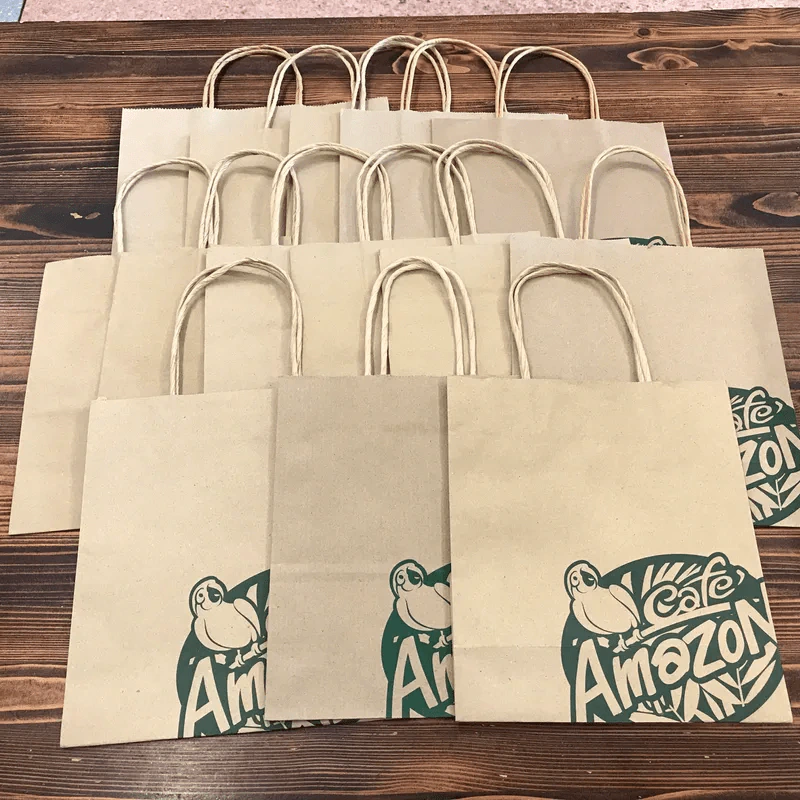 ถุงกระดาษ Cafe Amazon สภาพดี ขายรวม 14 ใบ รูปที่ 5