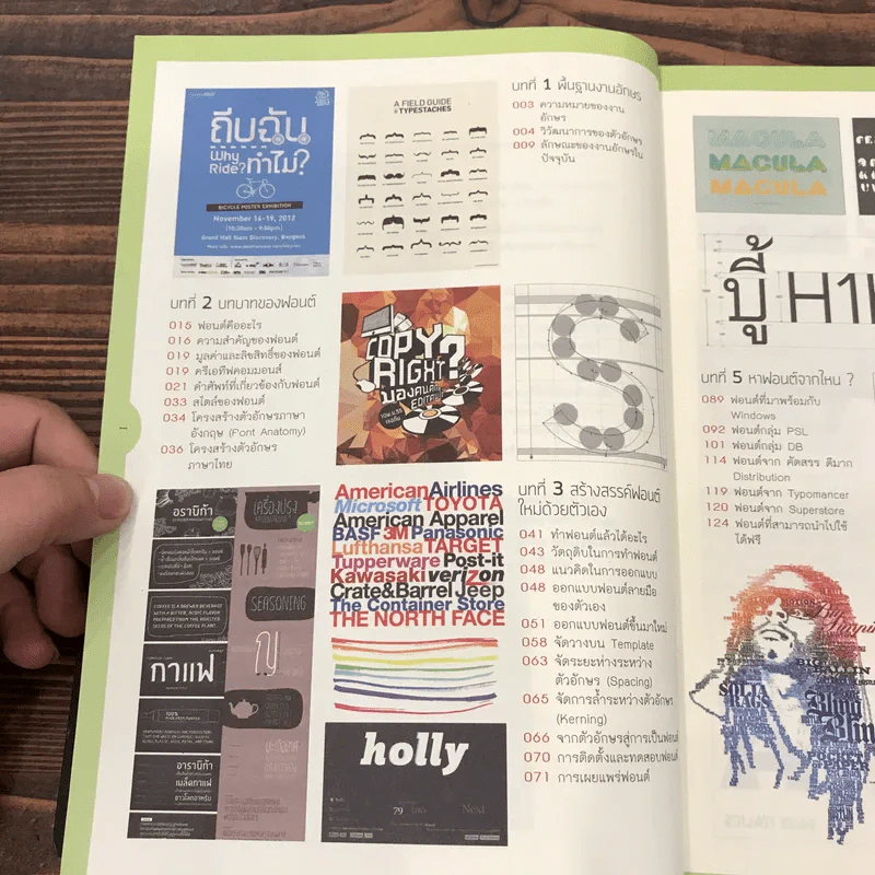 The Principles of Typography พื้นฐานการใช้งานตัวอักษร รูปที่ 10