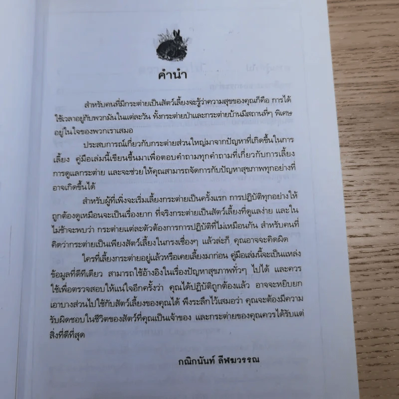 คู่มือกระต่าย The Rabbit Handbook - กณิกกนันท์ ลีฬวรรณ รูปที่ 8
