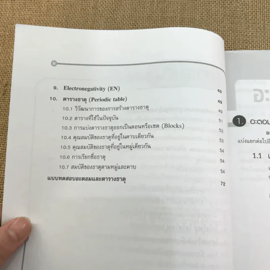 อะตอมและตารางธาตุ - วรากร หิรัญญาภินันท์ รูปที่ 11