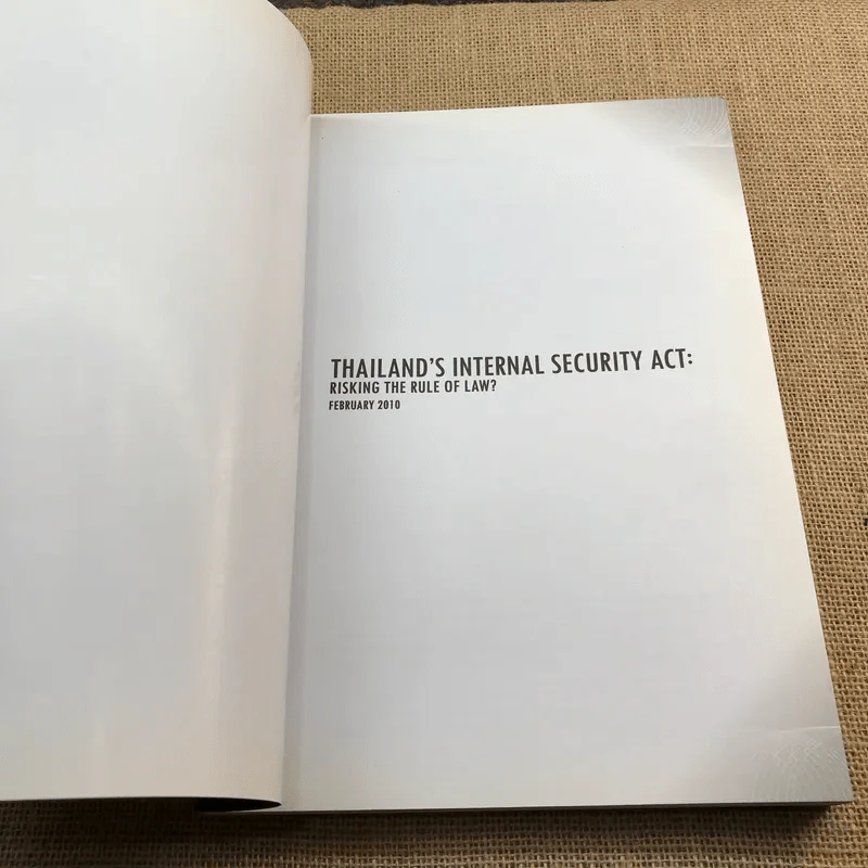 Thailand's Internal Security Act รูปที่ 6