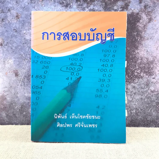 การสอบบัญชี - นิพันธ์ เห็นโชคชัยชนะ, ศิลปพร ศรีจั่นเพชร รูปที่ 1