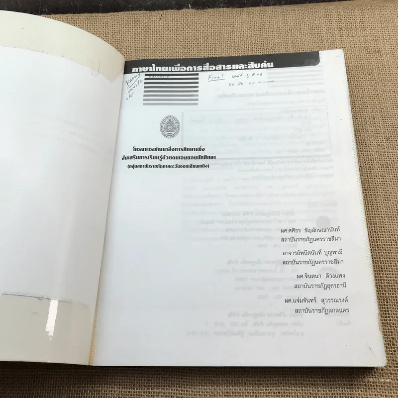ภาษาไทยเพื่อการสื่อสารและสืบค้น รูปที่ 6
