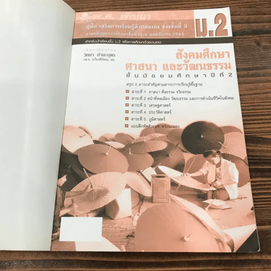 สังคมศึกษา ศาสนา และวัฒนธรรม ชั้นมัธยมศึกษาปีที่ 2 - วิทยา ปานะบุตร รูปที่ 6