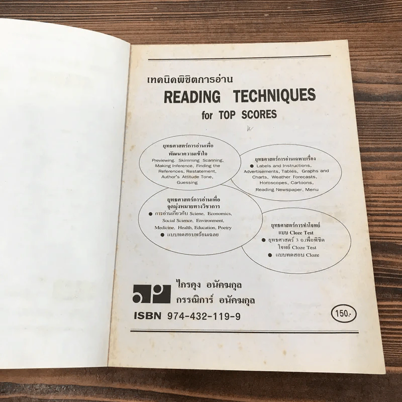 เทคนิคพิชิตการอ่าน Reading Techniques for Top Scores รูปที่ 6