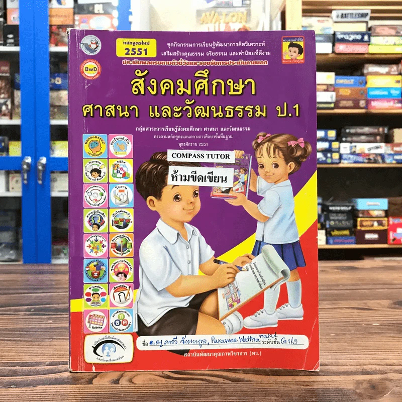 สังคมศึกษา ศาสนา และวัฒนธรรม ป.1 รูปที่ 1