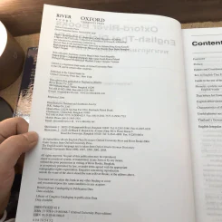 Oxford River Books English-Thai Dictionary พจนานุกรมออกซฟอร์ด-ริเวอร์ บุ๊คส์ อังกฤษ-ไทย (ปกแข็ง) รูปที่ 8